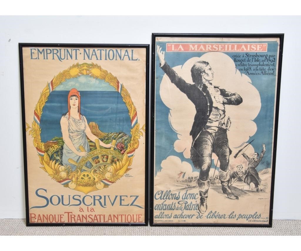 WWI La Marseillaise poster by