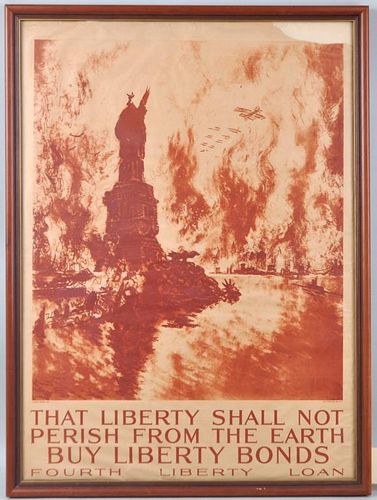 WWI LIBERTY BONDS POSTER"That