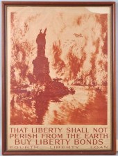 WWI LIBERTY BONDS POSTER"That