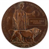 WWI Memorial Plaque 'Richard S