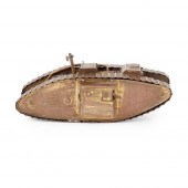 WWI TRENCH ART BRASS AND COPPE