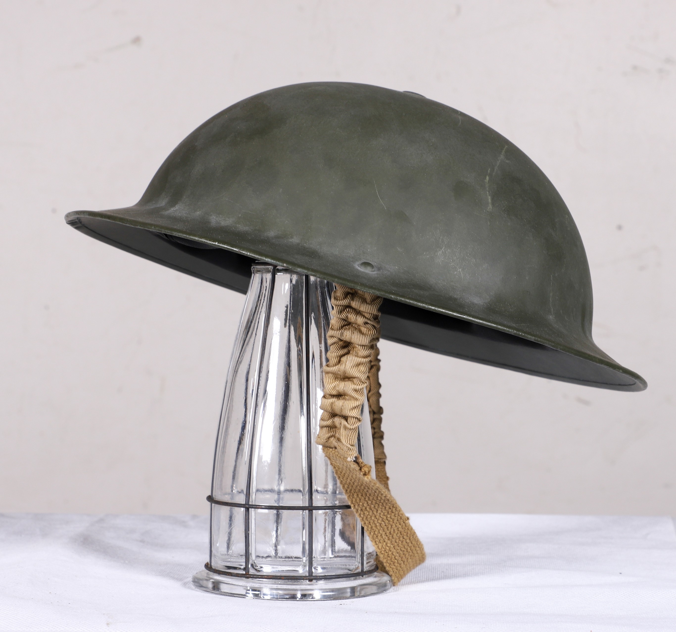 WWII Doughboy helmet, refurbished