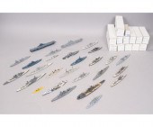 WWII era metal waterline model