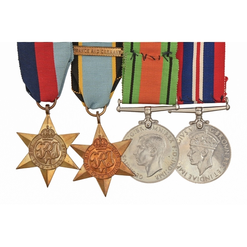 WWII, four, 1939-1945 Star, Air