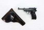 WWII GERMAN P-38 PISTOL AND HO