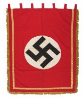 WWII GERMAN PODIUM BANNER: Gol