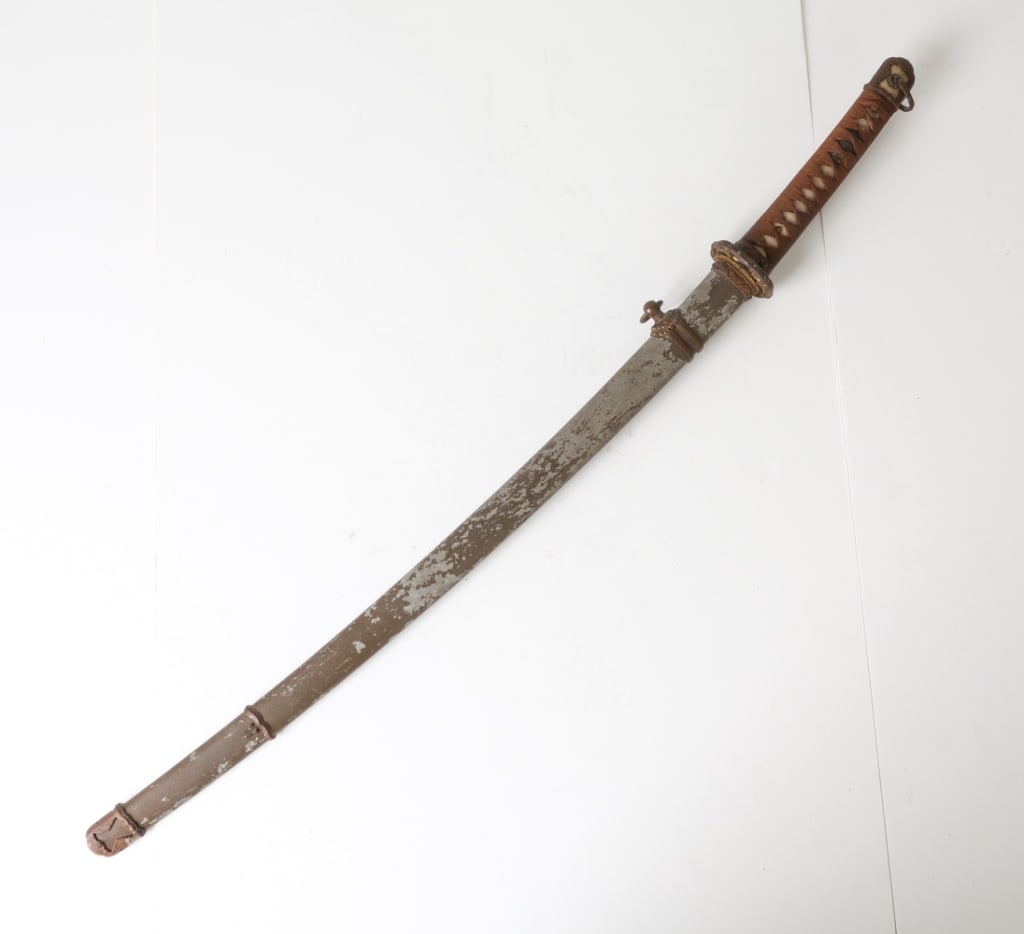 WWII JAPANESE KYU GUNTO SWORD &