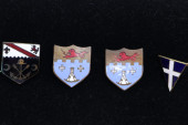 WWII MILITARY INSIGNIA PIN BAD
