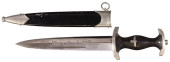 WWII NAZI SS DAGGER, JACOBS &A