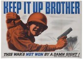 WWII POSTER, CLAYTON KENNEY(Am