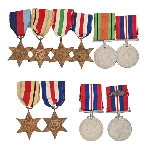 WWII, Stars (6), Defence and War