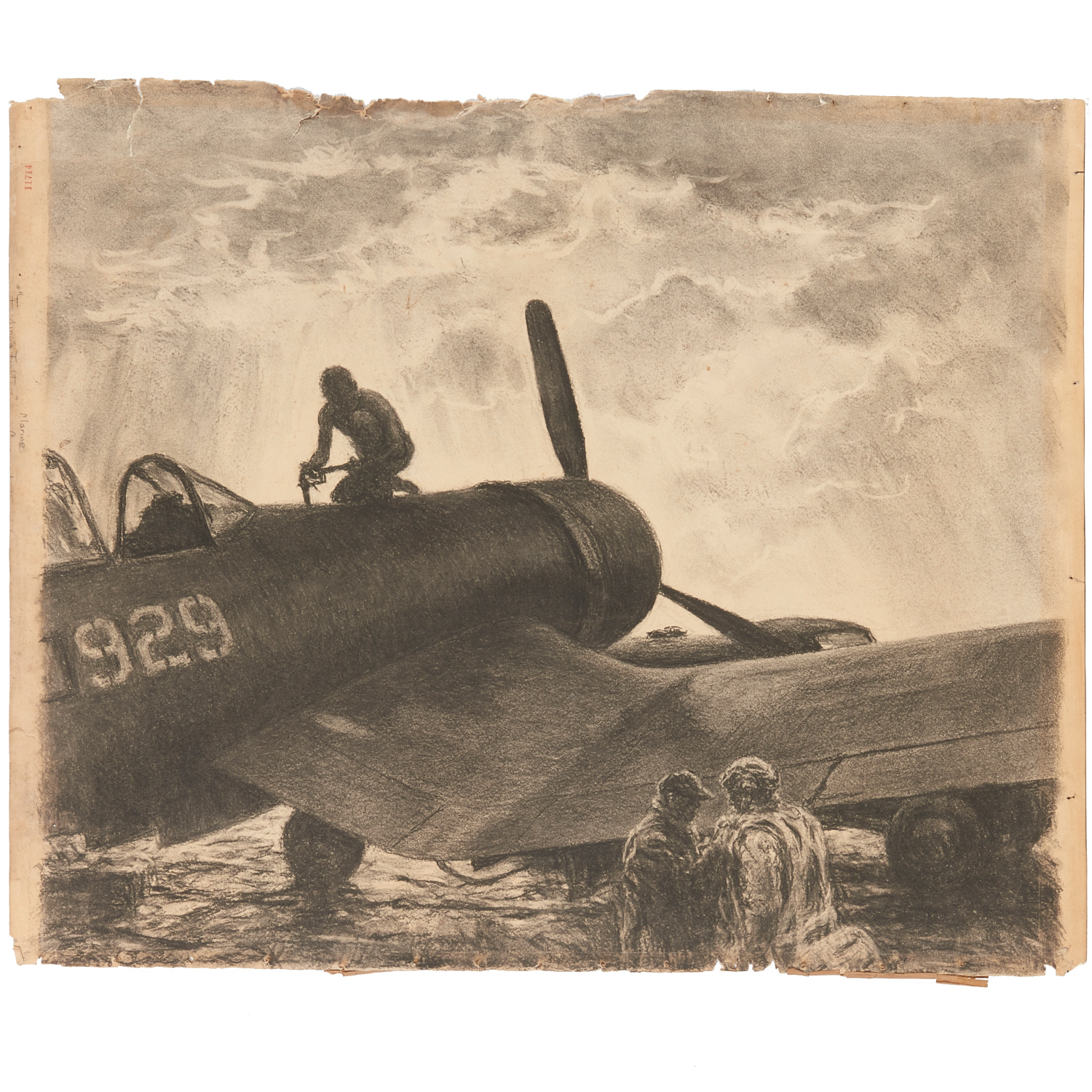 WWII U.S. MARINES FIGHTER AIRCRAFT,