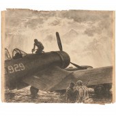 WWII U.S. MARINES FIGHTER AIRC