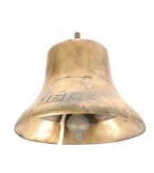 WWII US NAVY SHIP'S BELL MARKE