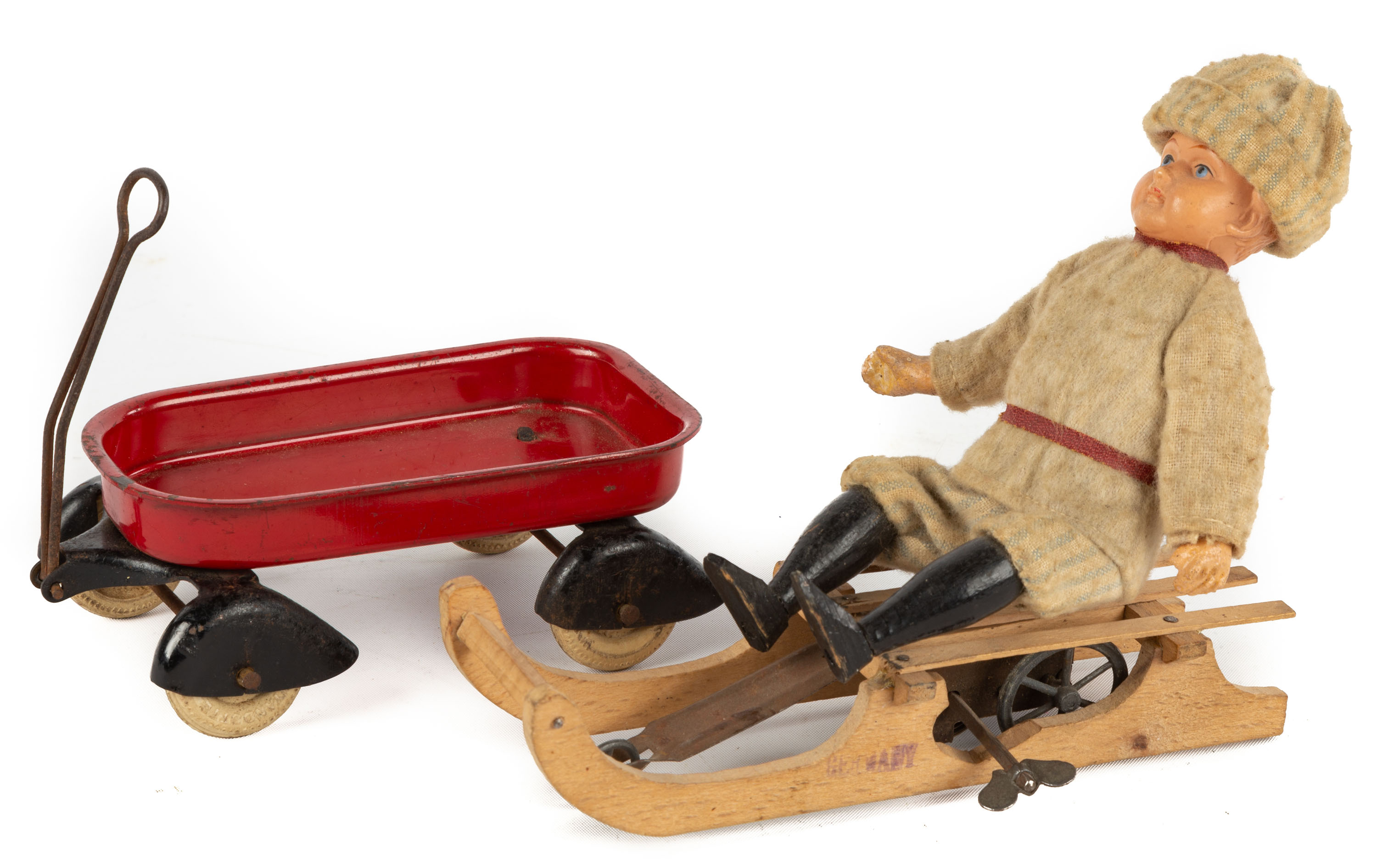 WYANDOTTE PRESSED STEEL TOY RED