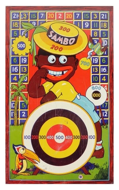 WYANDOTTE TOYS SAMBO GAME, BLACK