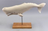 WYATT COLLINS CARVED WOODEN SP