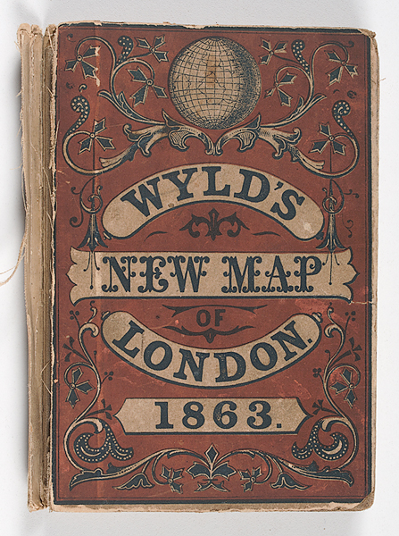Wyld's New Map of London. 1863
