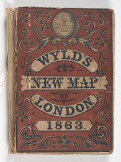 Wyld's New Map of London. 1863