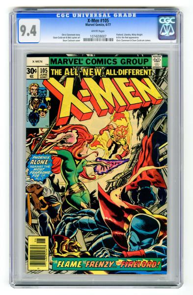 X-Men #105 CGC 9.4 Marvel Comics