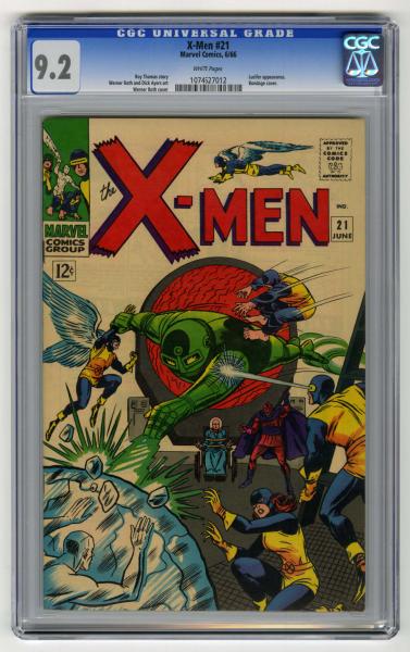 X-Men #21 CGC 9.2 Marvel Comics