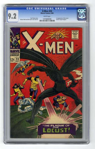 X-Men #24 CGC 9.2 Marvel Comics