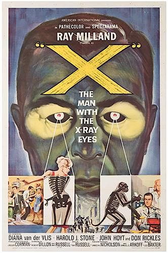 X: THE MAN WITH THE X-RAY EYES.X:
