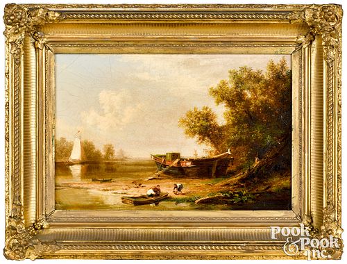 XANTHUS RUSSELL SMITH OIL ON