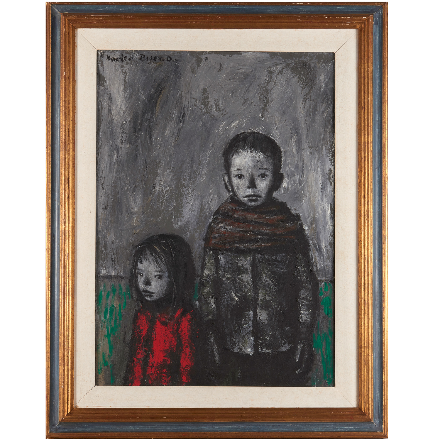 XAVIER BUENO, OIL ON CANVAS