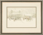 XAVIER IRONSIDE W/C PAINTING,
