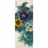 Xie Zhiliu (1910-1997) BIRD AN