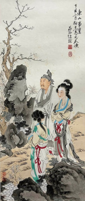 XU CAO, ATTRIBUTED TO, FIGURE<