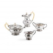 Y A 1930S FOUR-PIECE TEA-SERVI