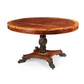 Y A REGENCY ROSEWOOD, EBONISED
