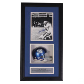 Y A TITTLE PHOTO FOOTBALL SHAD