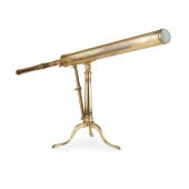 Y ENGLISH LACQUERED BRASS 2 1/