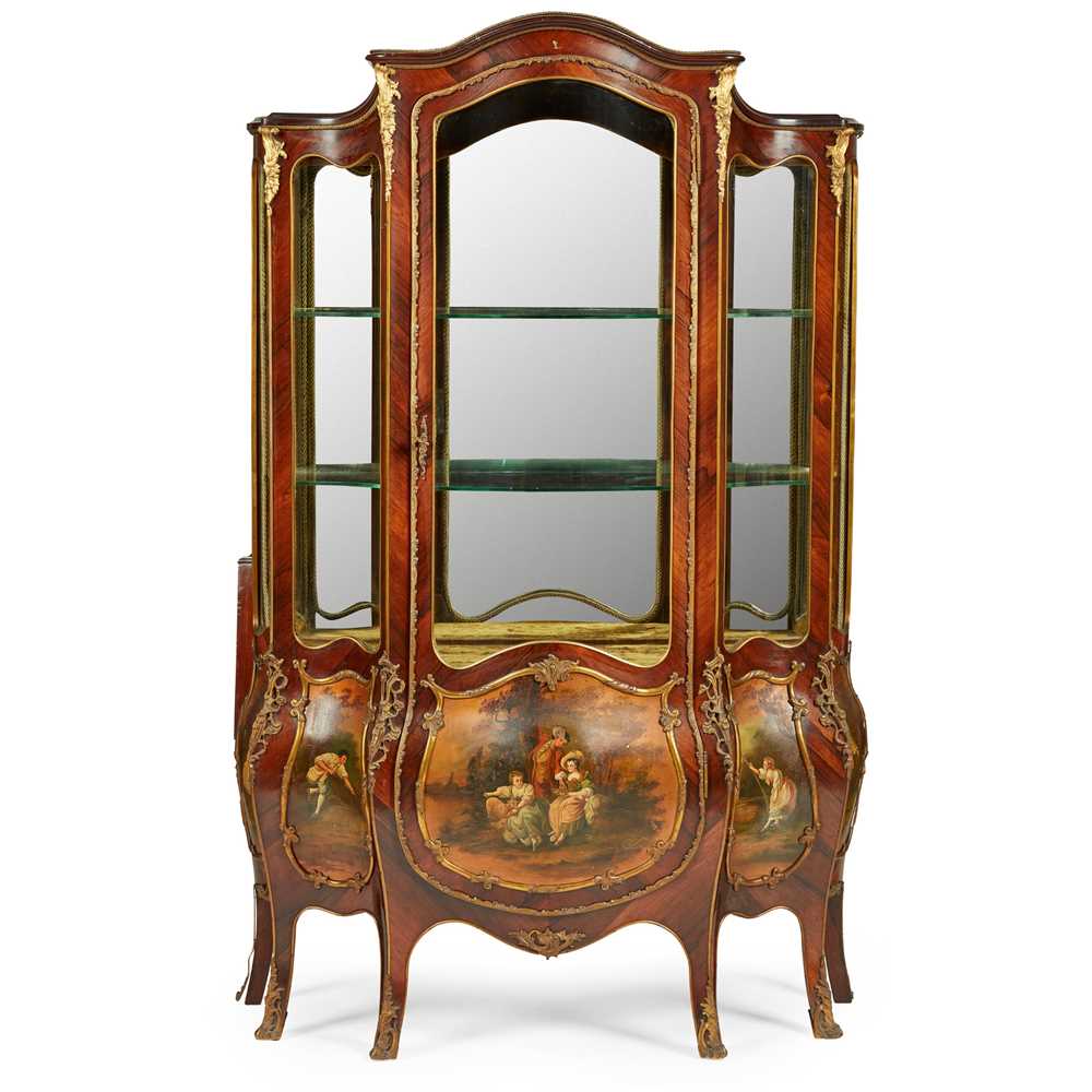 Y FRENCH ROSEWOOD AND VERNIS MARTIN