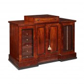 Y GEORGE IV ROSEWOOD AND BRASS