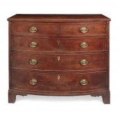 Y LATE GEORGE III MAHOGANY AND