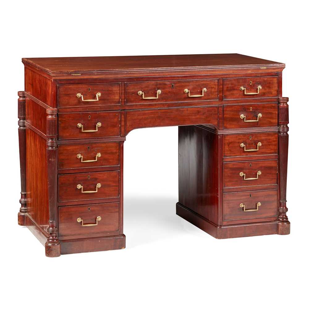 Y LATE REGENCY MAHOGANY ARCHITECT'S