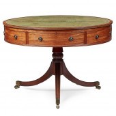 Y REGENCY MAHOGANY DRUM DRESSI