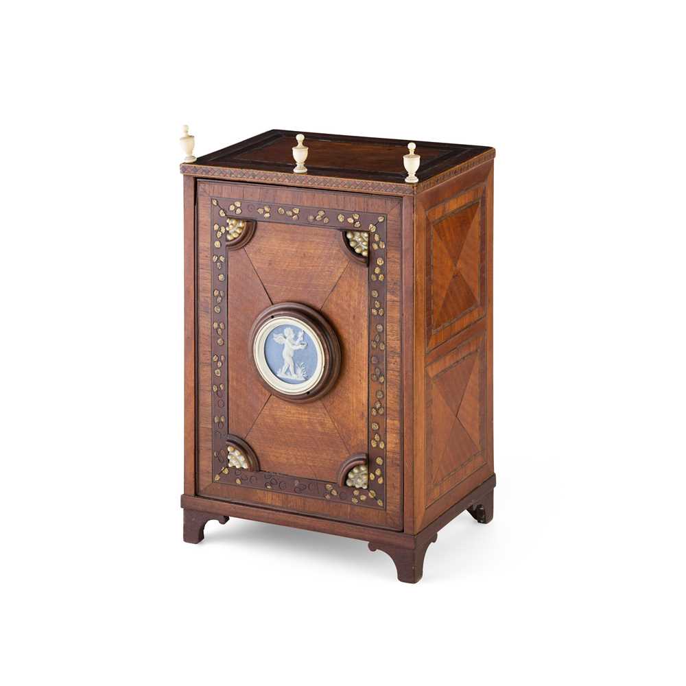 Y REGENCY MINIATURE MAHOGANY, INLAY