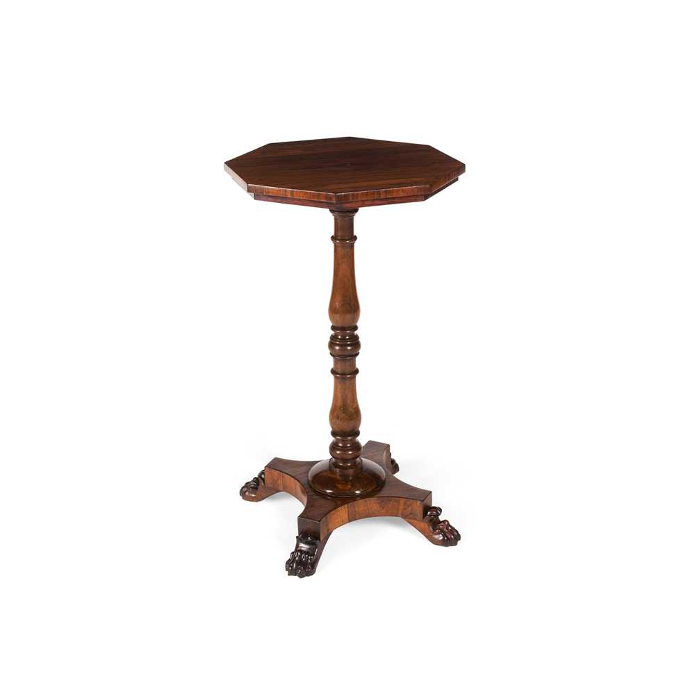 Y REGENCY ROSEWOOD AND MAHOGANY