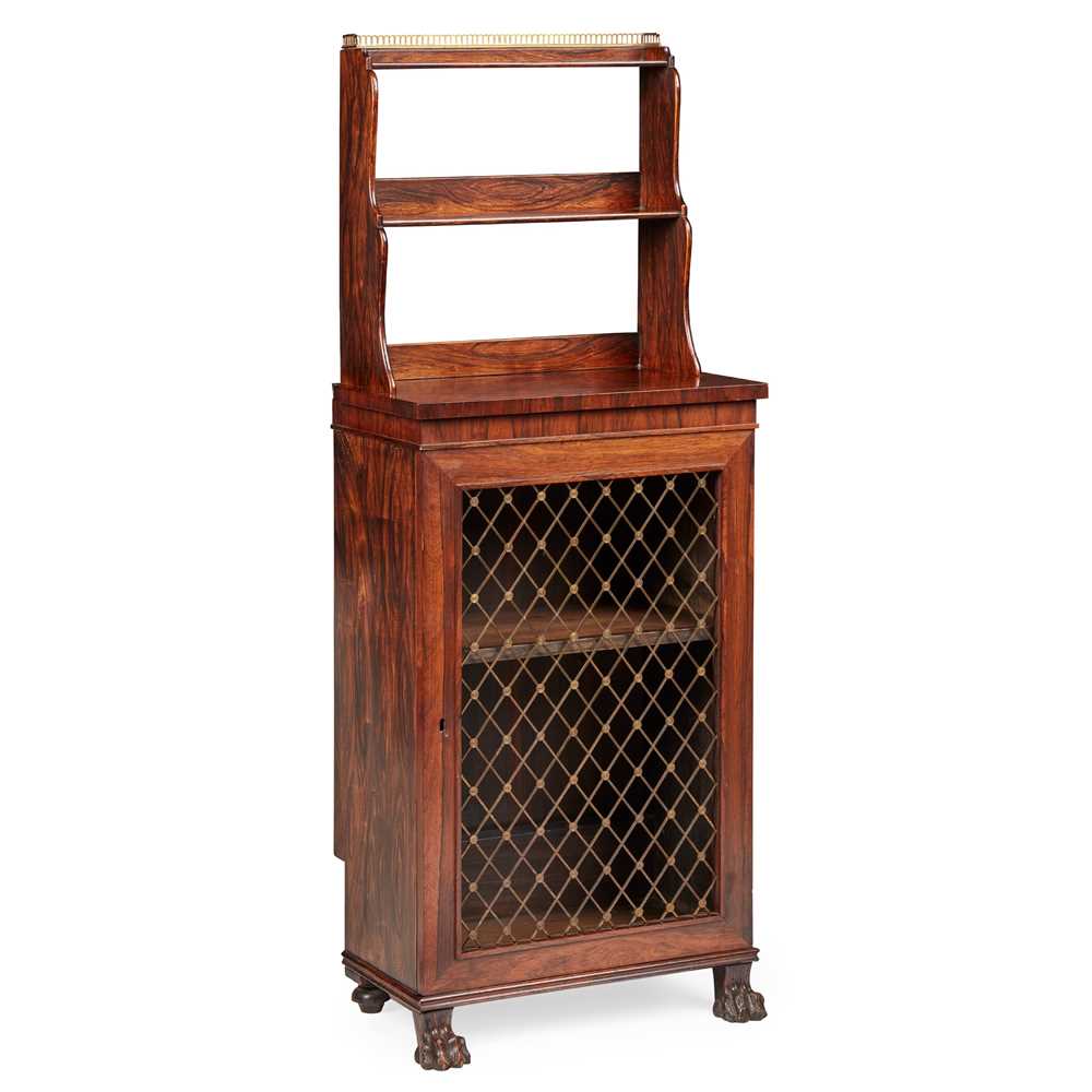 Y REGENCY ROSEWOOD AND SIMULATED