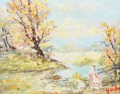 Y VILAN OIL ON CANVASOil on ca
