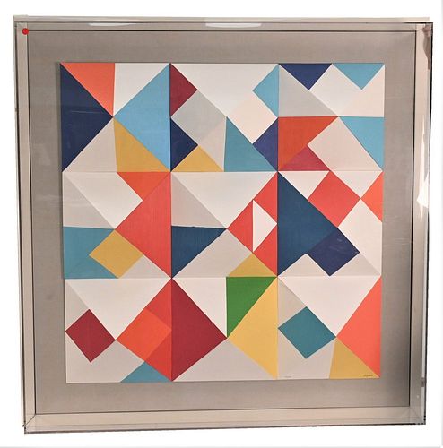 YAACOV AGAM (B. 1928), COLOR NINES,