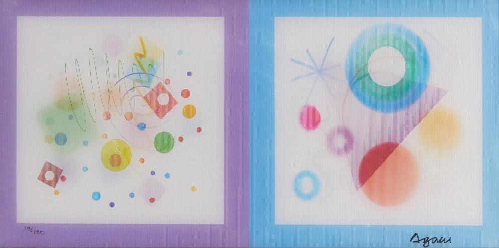 YAACOV AGAM, (B. 1928), "HAPPY MOOD