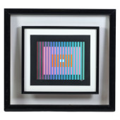 YAACOV AGAM B.1928 ABSTRACT OP