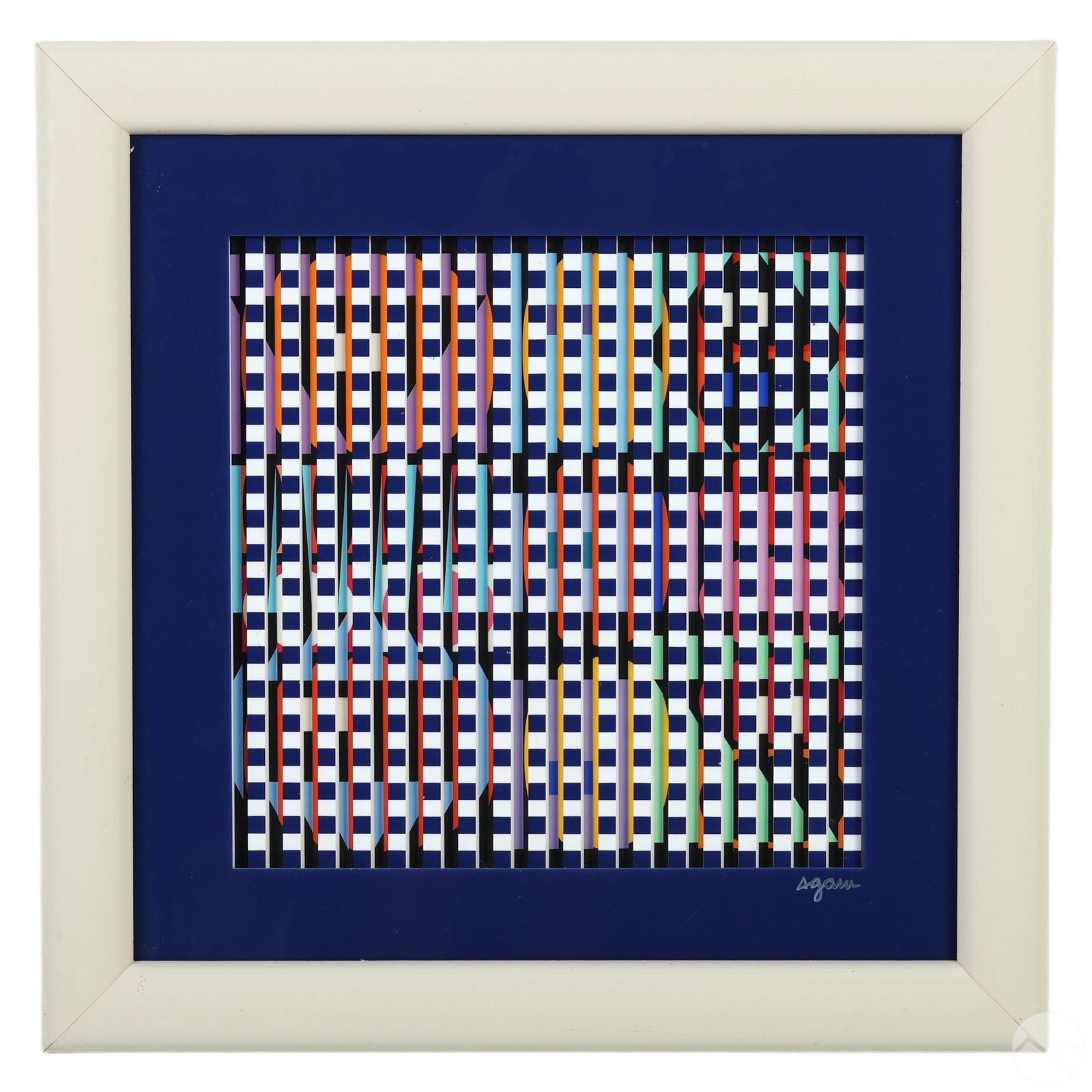 YAACOV AGAM B1928 KINETIC OP ART