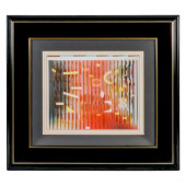 YAACOV AGAM B.1928 LENTICULAR